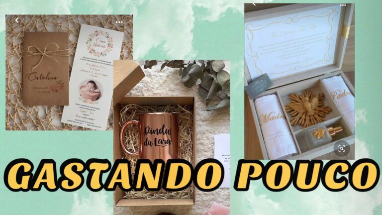 10 Ideias Criativas de Convites para Batizado