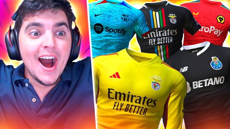 Equipamento Preto do Benfica: O Novo Visual Agressivo dos Encarnados