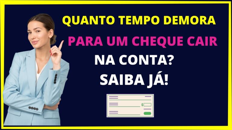Dep&oacute;sito de Cheques: Tempo de Disponibilidade