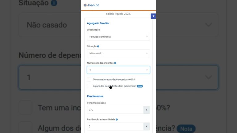 Calculadora de Sal&aacute;rio em Portugal: Convertendo Sal&aacute;rio Bruto para L&iacute;quido