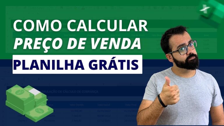 F&oacute;rmula para Calculo de Pre&ccedil;o de Venda