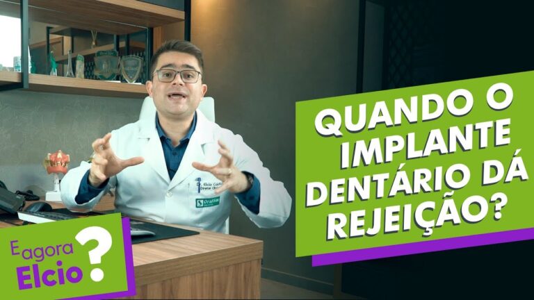 Sintomas de rejeição em implante dentário