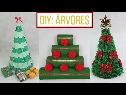 &Aacute;rvores de Natal Recicl&aacute;veis: Ideias Sustent&aacute;veis para Decorar sua Casa