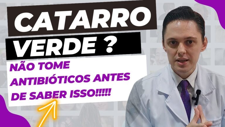 Tratamento eficaz para tosse com expectoração verde
