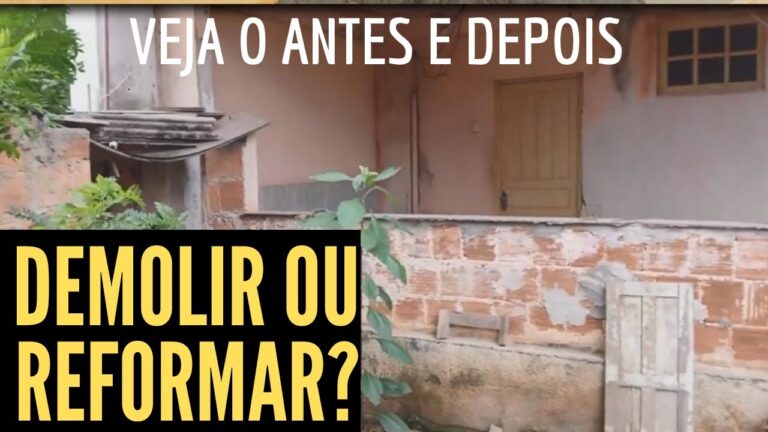 Restauração de Casas Antigas: Antes e Depois