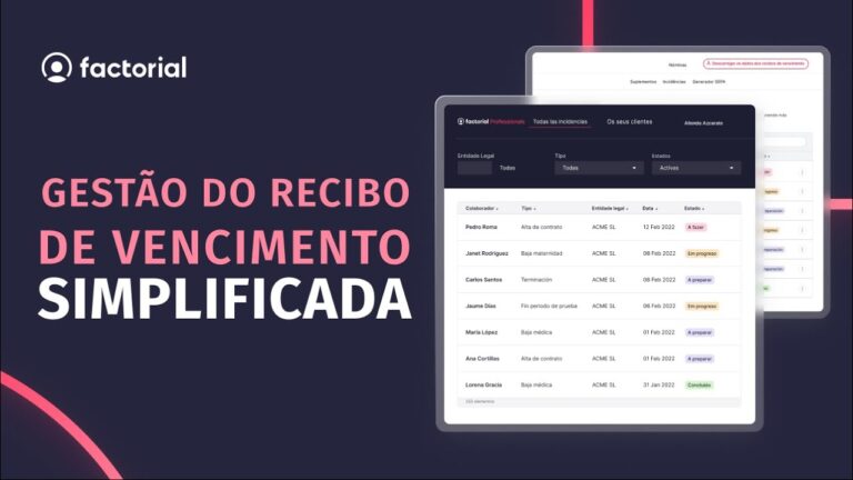 O que deve conter no recibo de vencimento