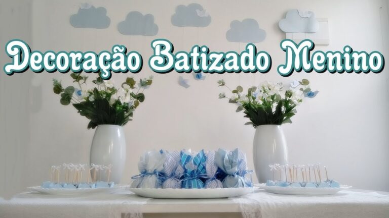 10 Ideias de Mesa de Batizado Simples para uma Celebra&ccedil;&atilde;o Encantadora