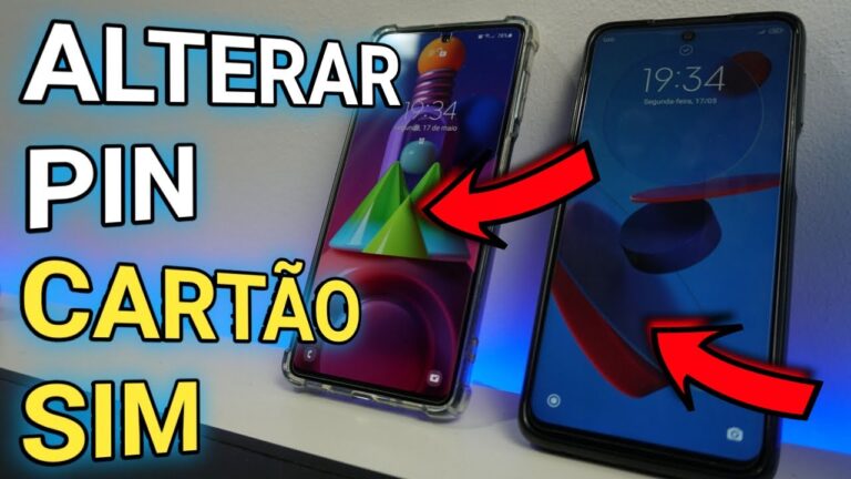 Como Alterar PIN do Cart&atilde;o SIM