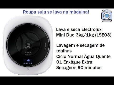Guia de Compra: M&aacute;quina Secar Roupa 3kg