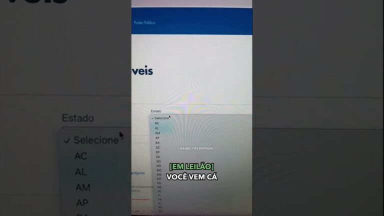 Lista de Im&oacute;veis do Estado &agrave; Venda