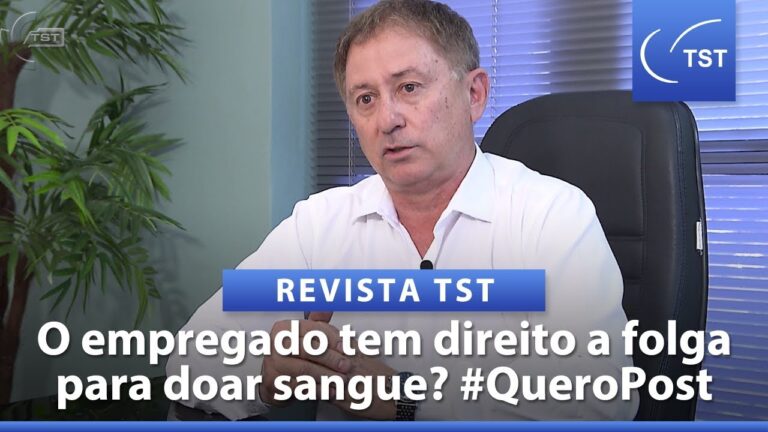 C&oacute;digo do Trabalho: Doar Sangue