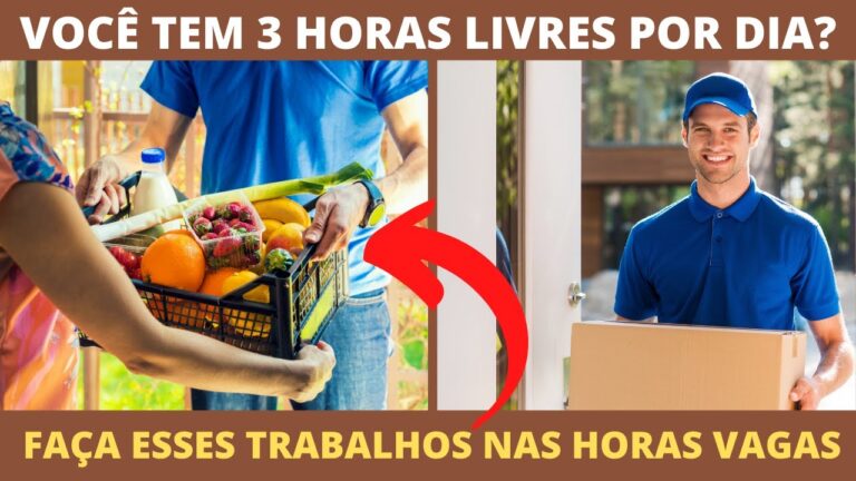Como ganhar dinheiro com trabalho extra nas horas vagas
